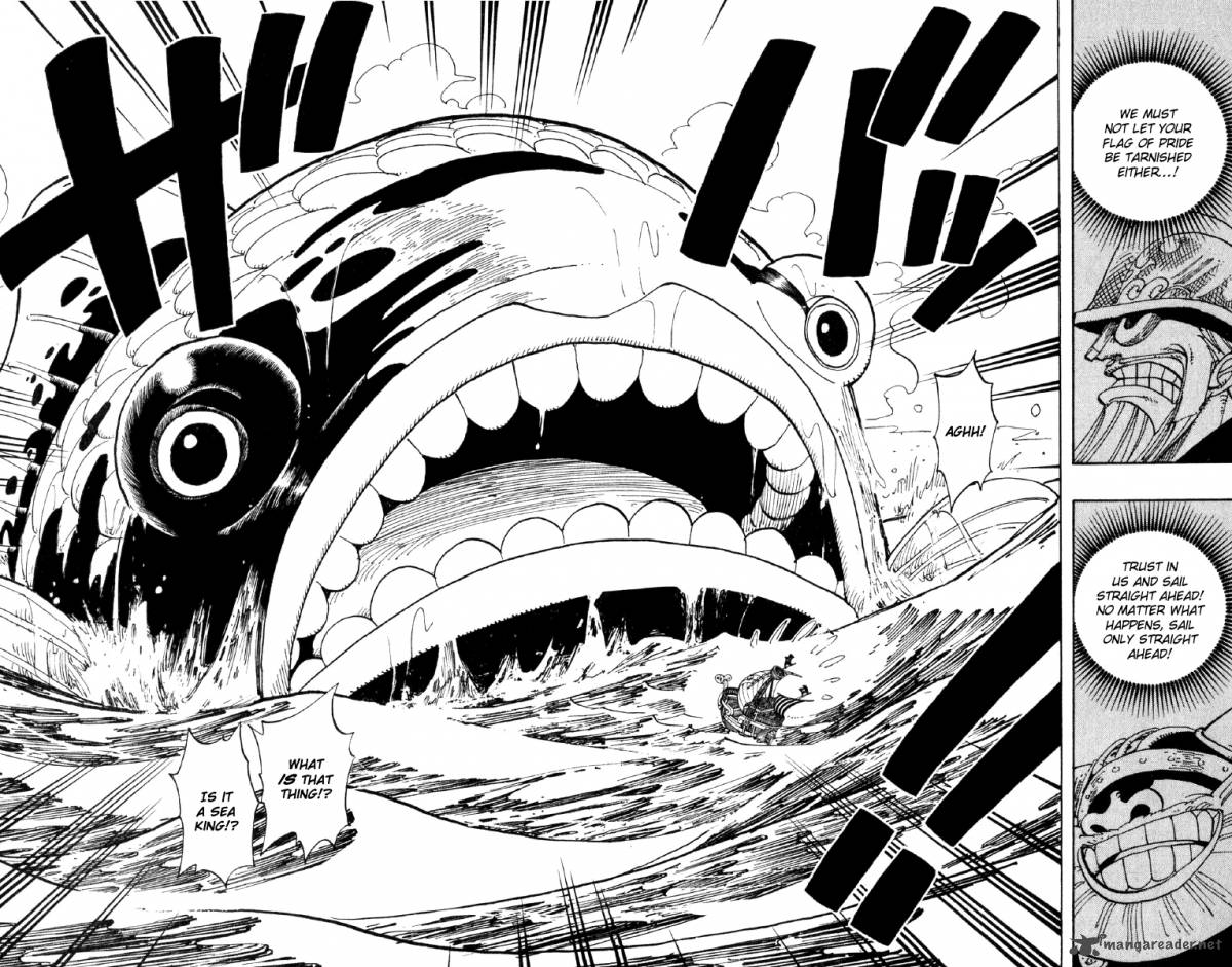 One Piece Manga Chapter 129 page 2 - Straight Ahead!!!