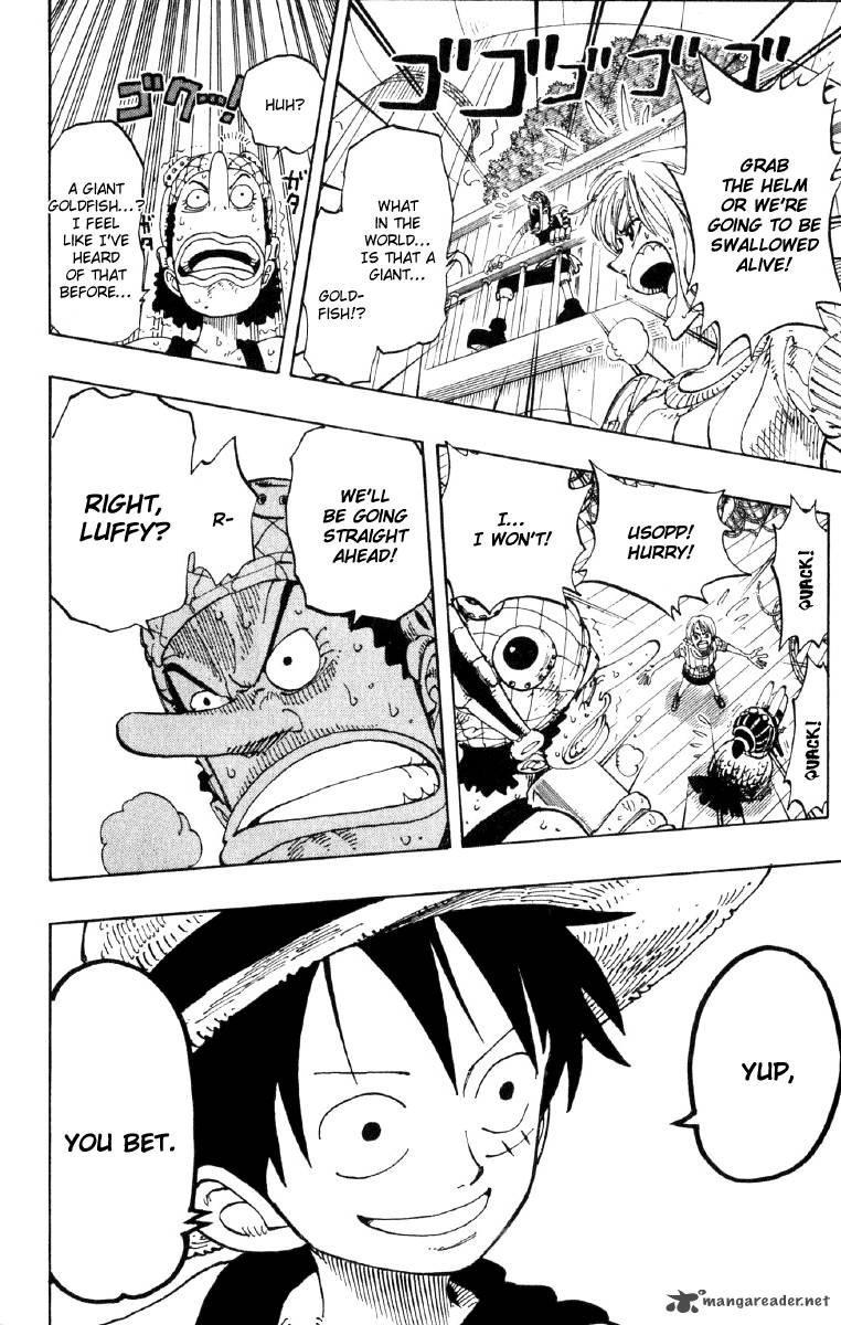 One Piece Manga Chapter 129 page 3 - Straight Ahead!!!