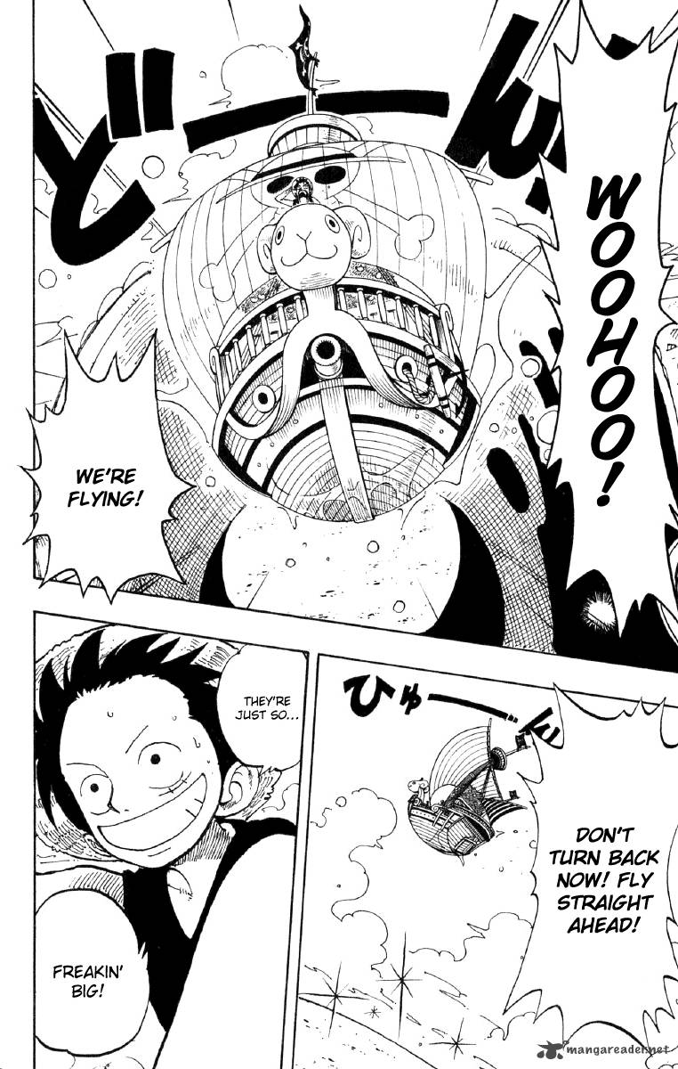 One Piece Manga Chapter 129 page 8 - Straight Ahead!!!