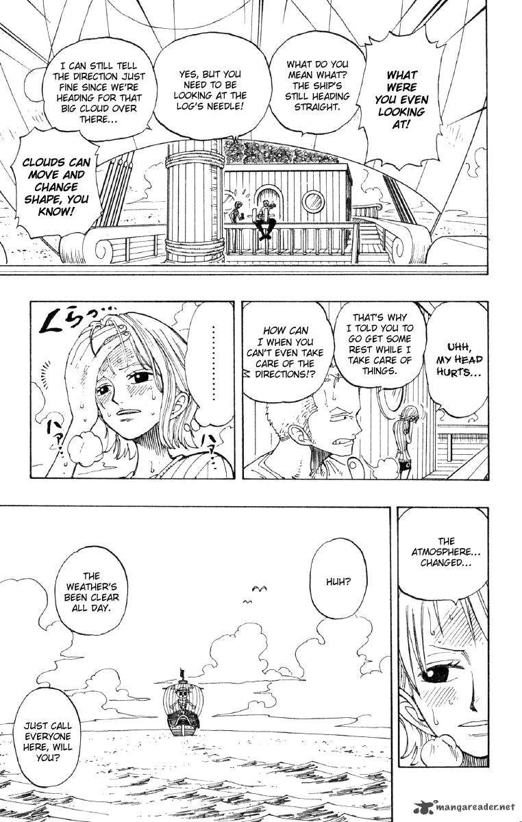 One Piece Manga Chapter 130 page 11 - Maximum Speed