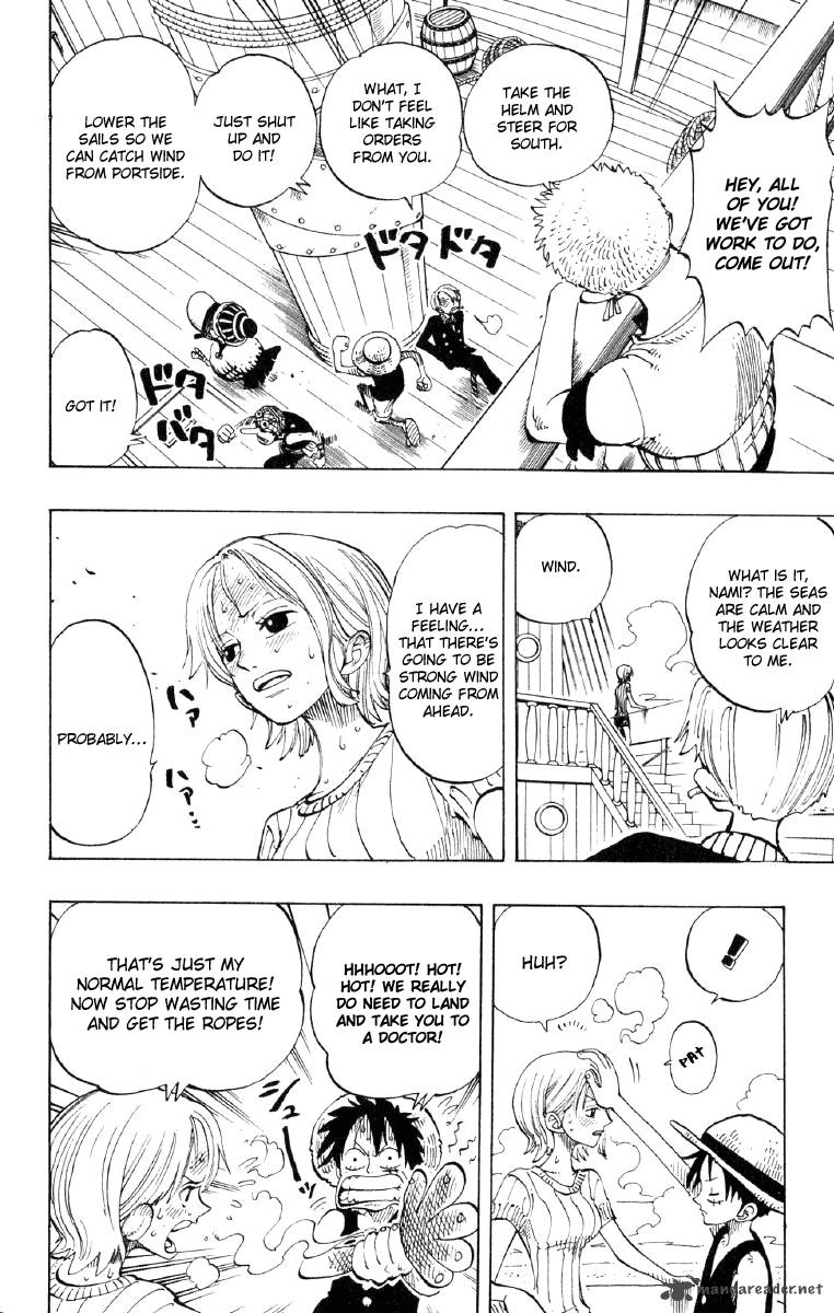 One Piece Manga Chapter 130 page 12 - Maximum Speed