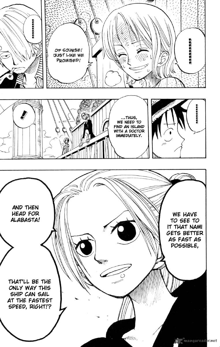 One Piece Manga Chapter 130 page 15 - Maximum Speed