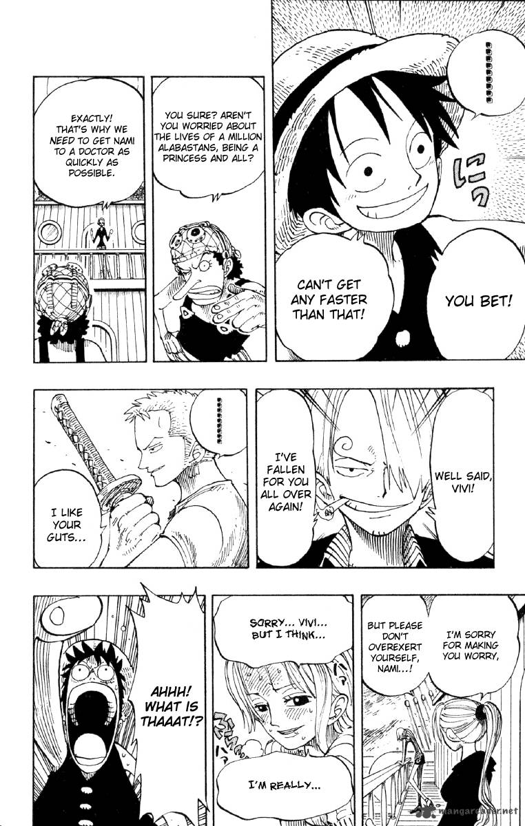 One Piece Manga Chapter 130 page 16 - Maximum Speed