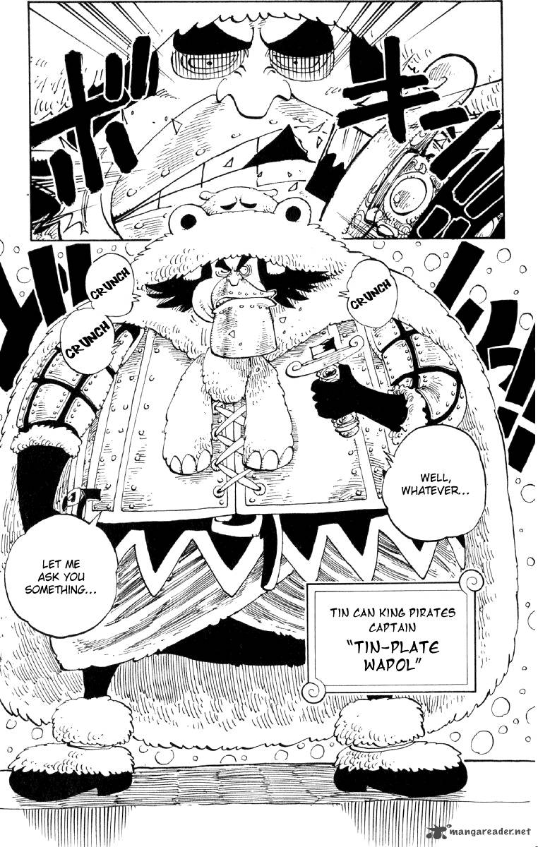 One Piece Manga Chapter 131 page 11 - Tin Plate Wapol