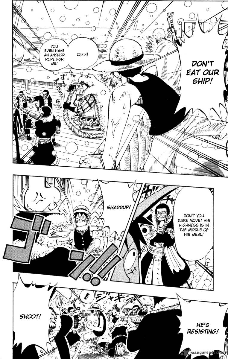 One Piece Manga Chapter 131 page 14 - Tin Plate Wapol