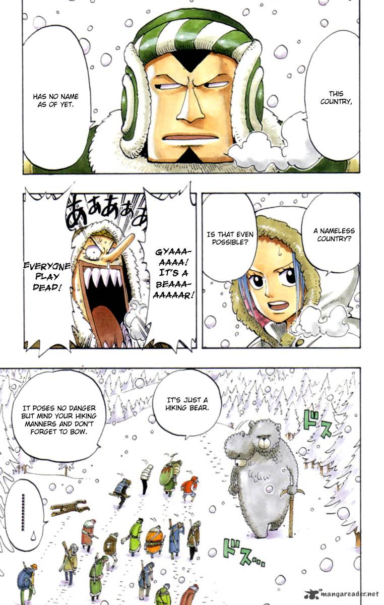 One Piece Manga Chapter 133 page 1 - Adventure in a Nameless Country