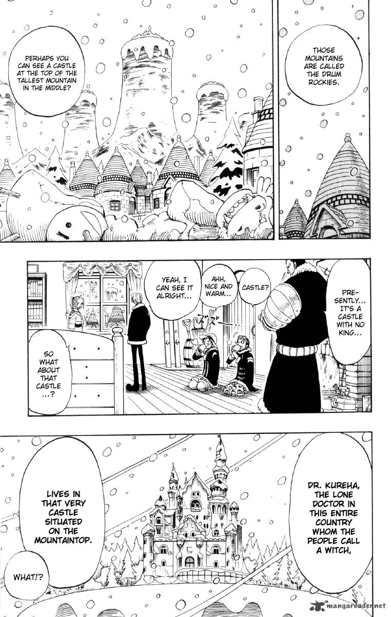 One Piece Manga Chapter 133 page 12 - Adventure in a Nameless Country