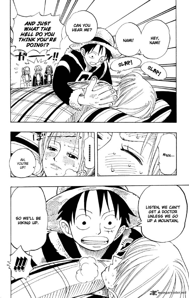 One Piece Manga Chapter 133 page 15 - Adventure in a Nameless Country