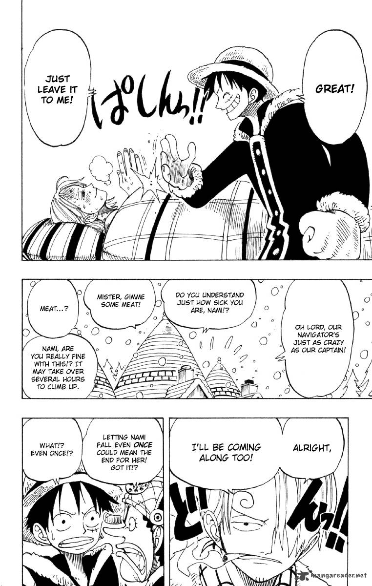 One Piece Manga Chapter 133 page 17 - Adventure in a Nameless Country