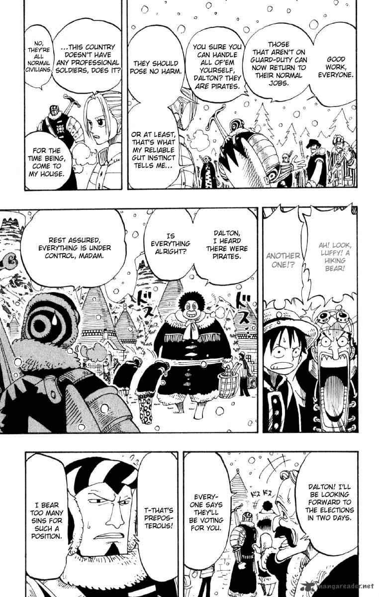One Piece Manga Chapter 133 page 8 - Adventure in a Nameless Country