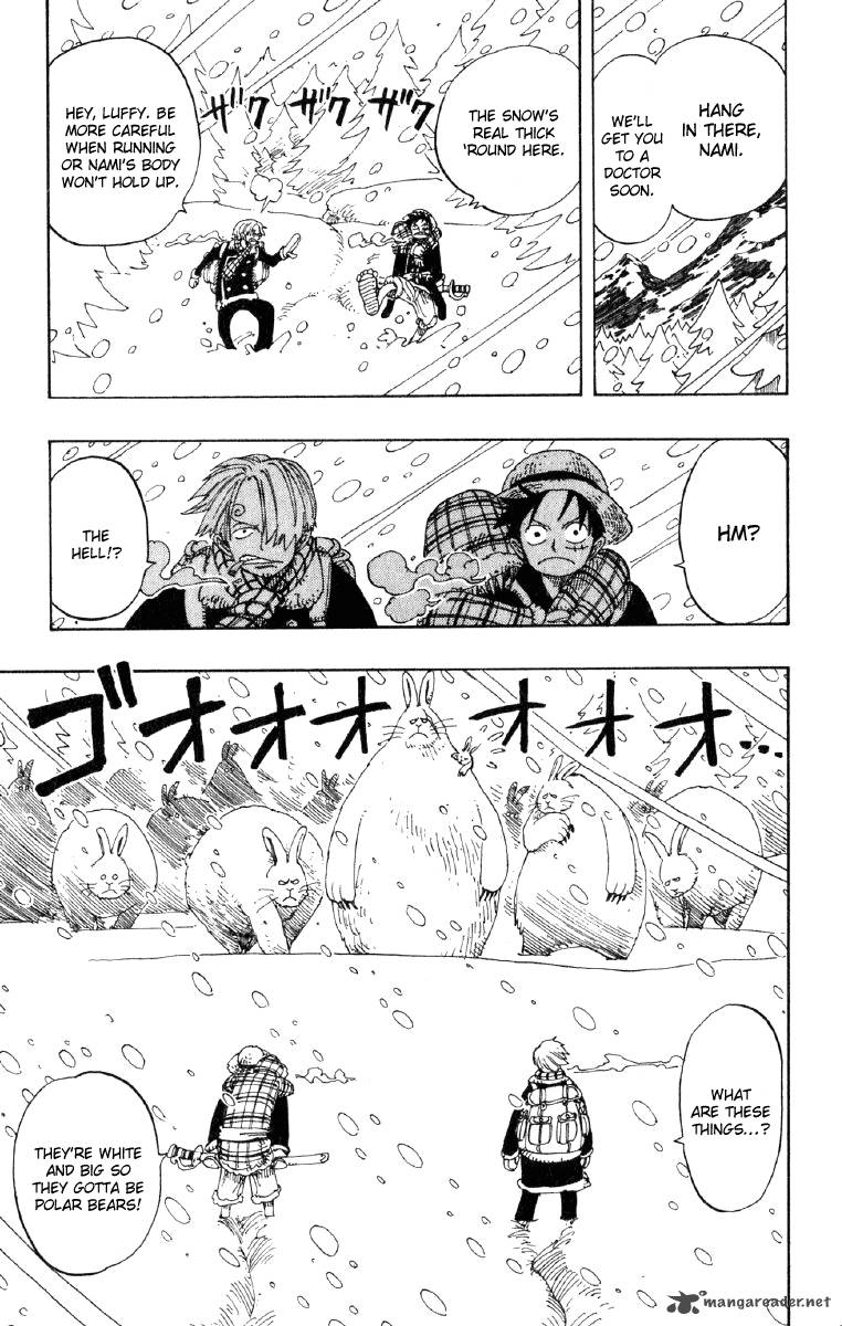 One Piece Manga Chapter 134 page 9 - Dr. Kureha