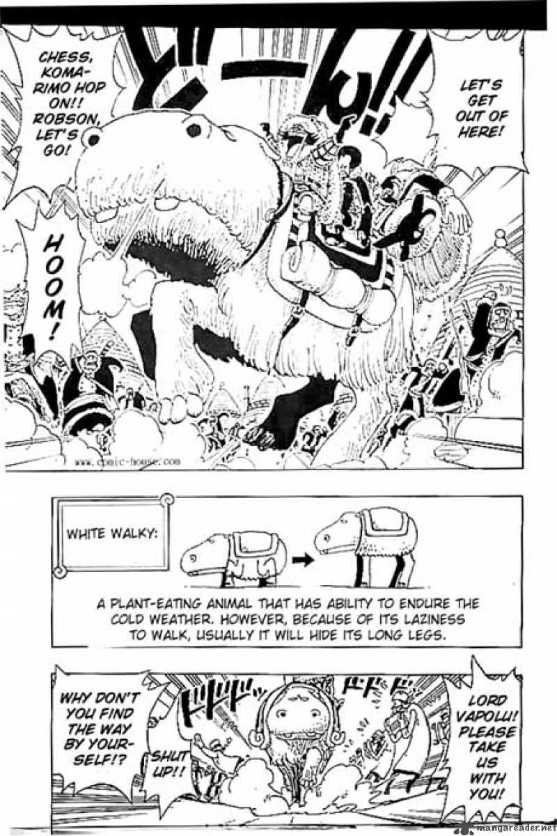 One Piece Manga Chapter 137 page 14 - Avalanche