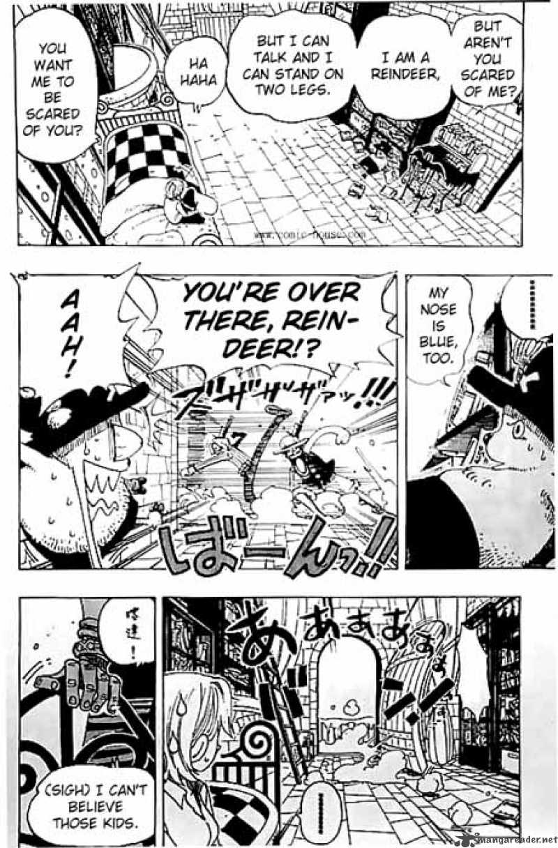 One Piece Manga Chapter 140 page 10 - The Castle of Snow