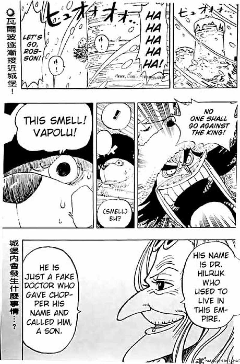 One Piece Manga Chapter 140 page 19 - The Castle of Snow