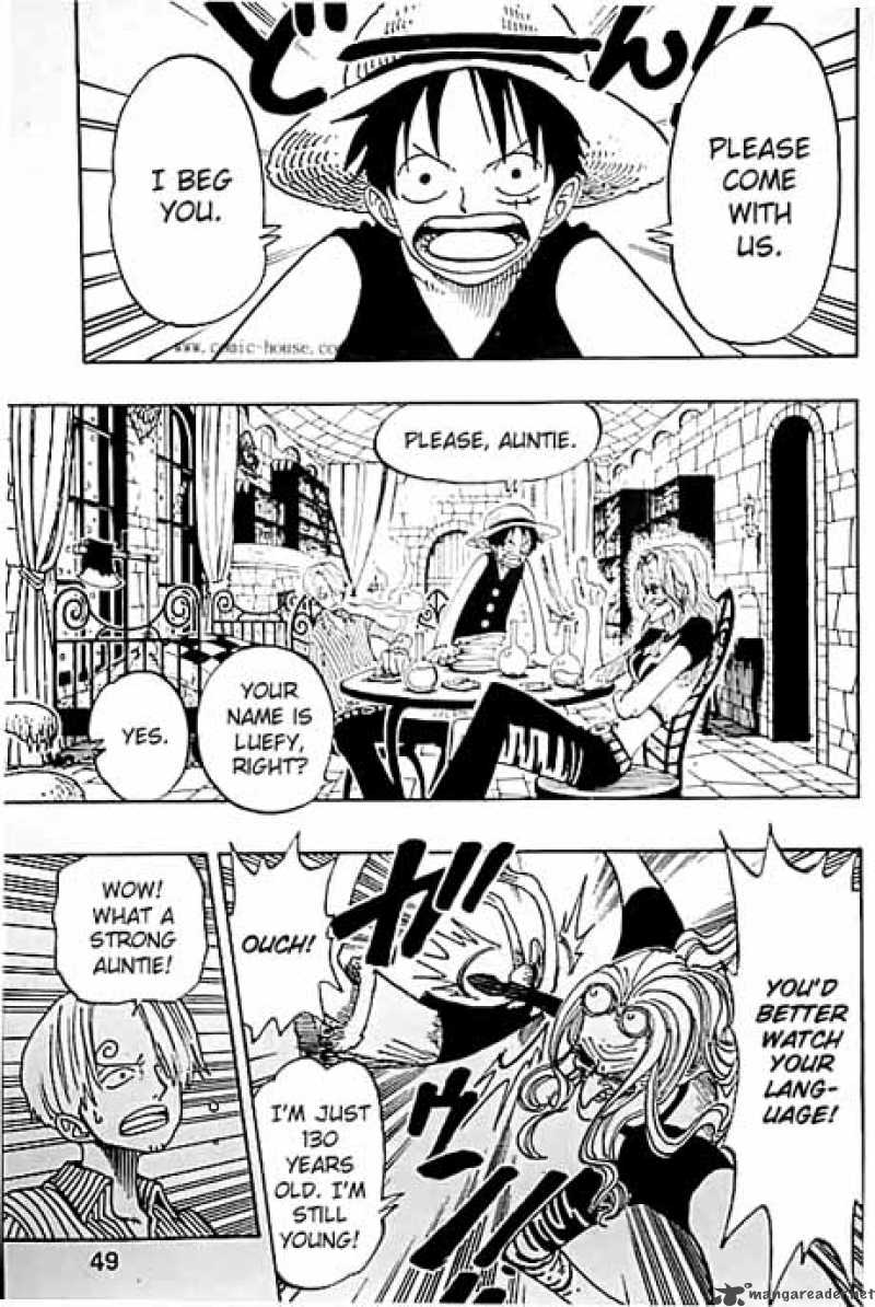 One Piece Manga Chapter 140 page 3 - The Castle of Snow