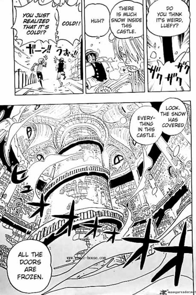 One Piece Manga Chapter 140 page 7 - The Castle of Snow