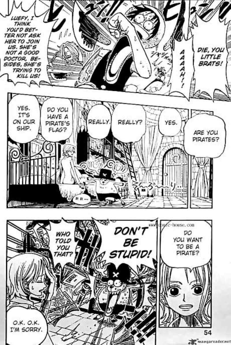 One Piece Manga Chapter 140 page 8 - The Castle of Snow