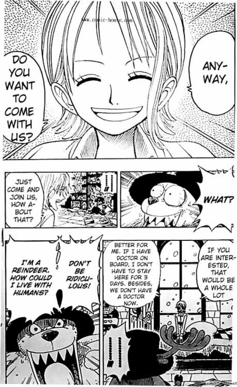 One Piece Manga Chapter 140 page 9 - The Castle of Snow