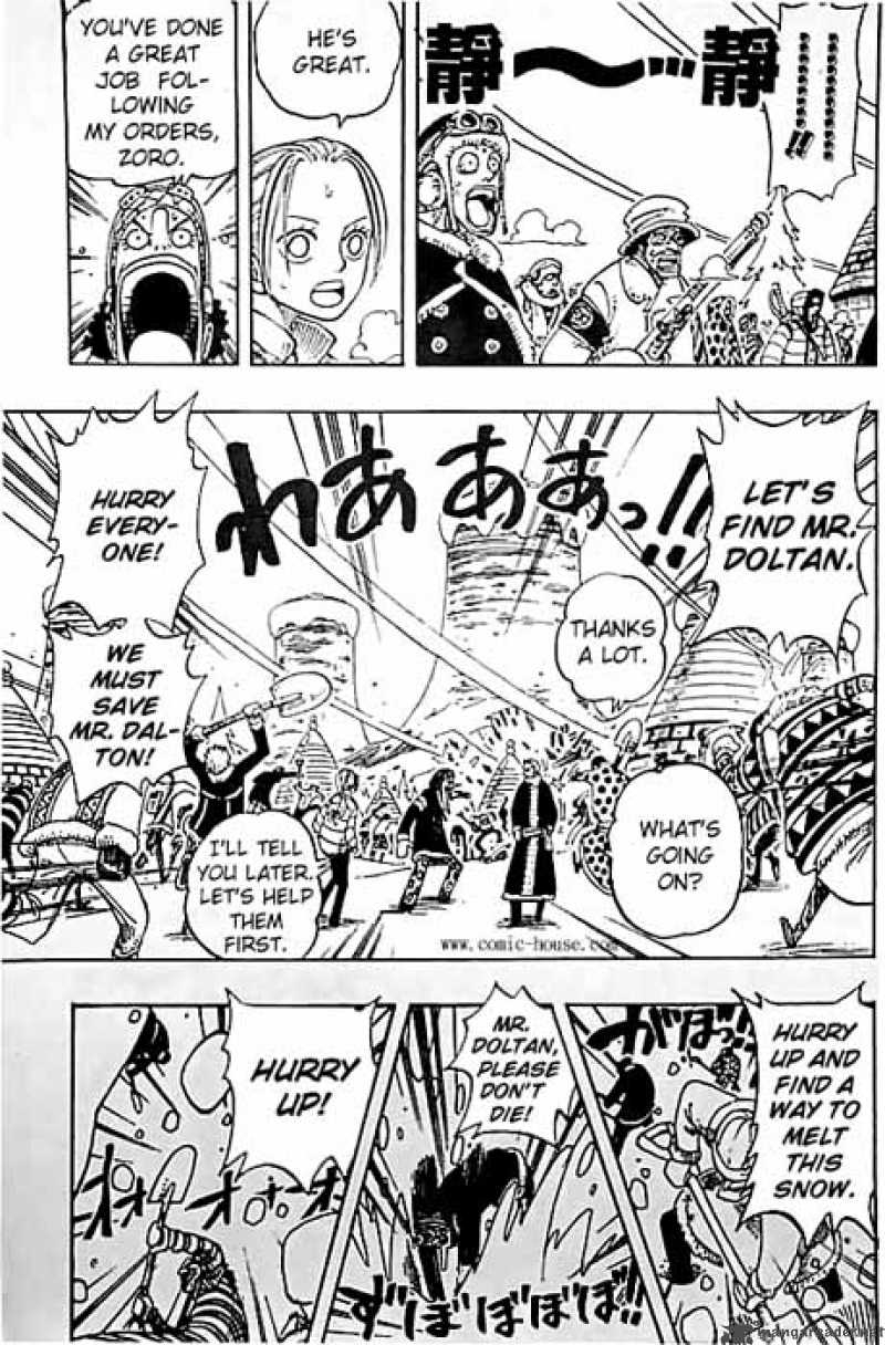 One Piece Manga Chapter 141 page 3 - Quack Doctor