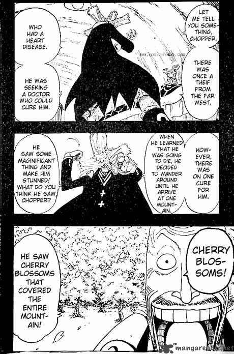 One Piece Manga Chapter 142 page 10 - Skull and Sakura
