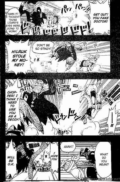 One Piece Manga Chapter 142 page 14 - Skull and Sakura