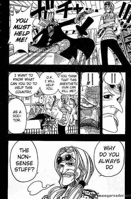 One Piece Manga Chapter 143 page 8 - Clumsy