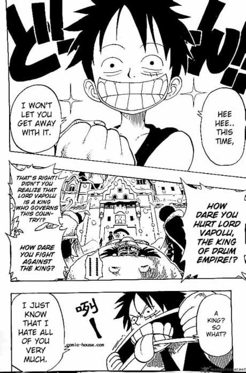 One Piece Manga Chapter 146 page 4 - Battle to Defend the Kingdom