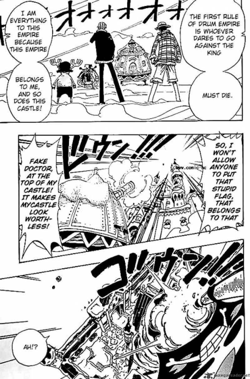 One Piece Manga Chapter 147 page 10 - Downright Lie