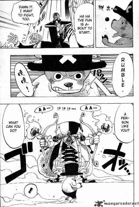 One Piece Manga Chapter 149 page 3 - RUMBLE!!