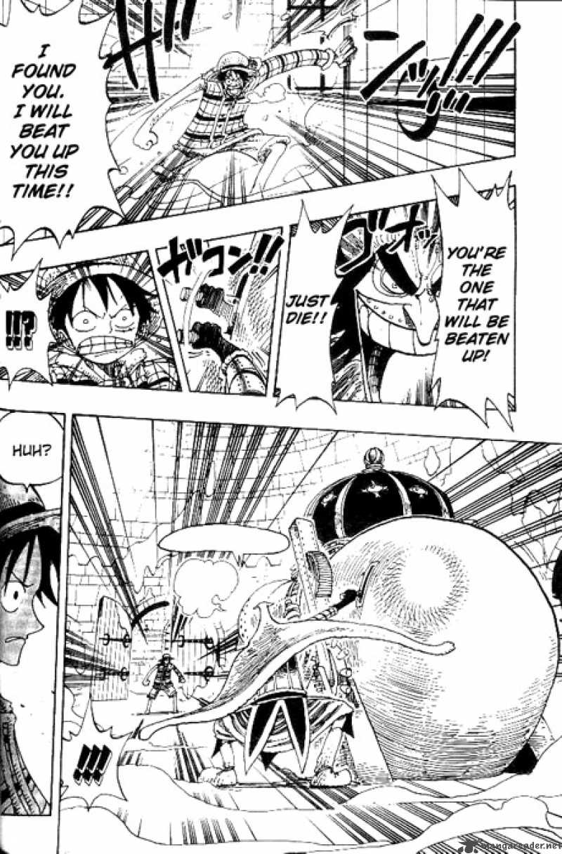 One Piece Manga Chapter 150 page 16 - Royal Drum Crown 7-Shot Tin Tyrant Cannon