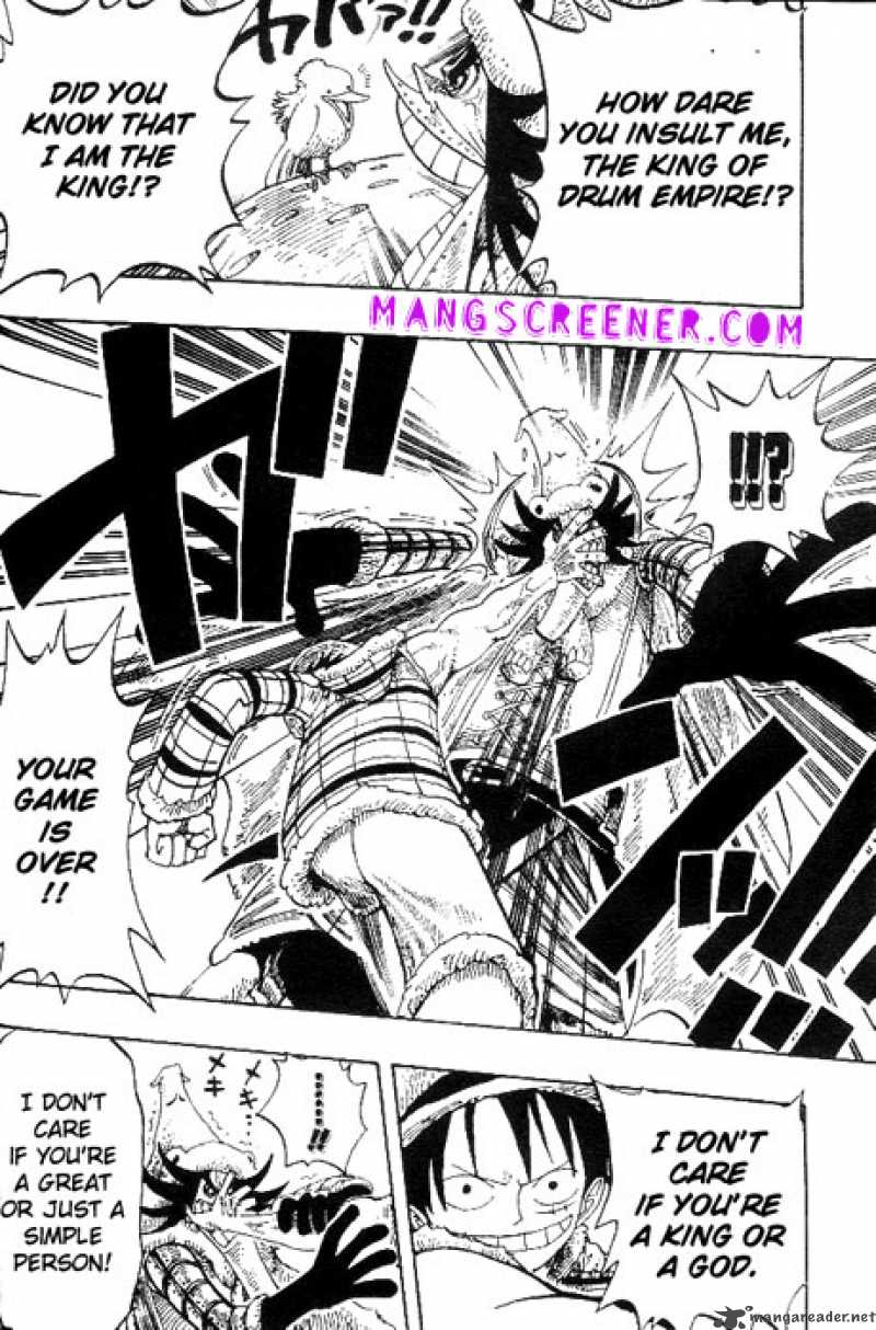 One Piece Manga Chapter 150 page 18 - Royal Drum Crown 7-Shot Tin Tyrant Cannon