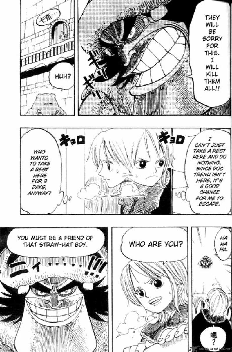 One Piece Manga Chapter 150 page 5 - Royal Drum Crown 7-Shot Tin Tyrant Cannon