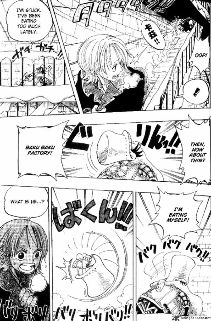 One Piece Manga Chapter 150 page 7 - Royal Drum Crown 7-Shot Tin Tyrant Cannon