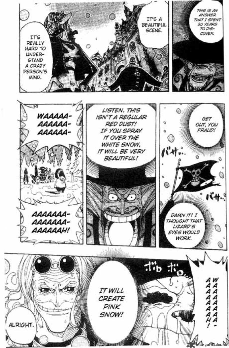 One Piece Manga Chapter 153 page 16 - Hiriluk's Sakura