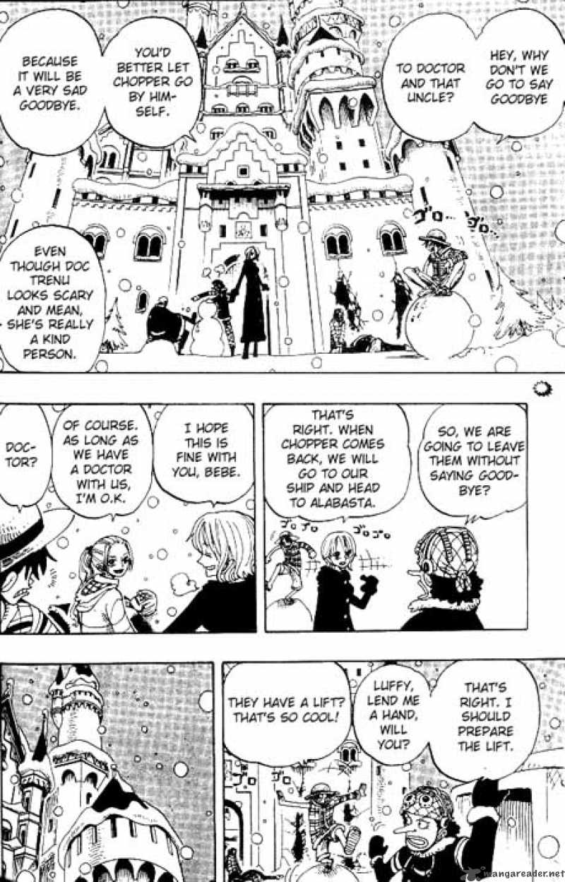 One Piece Manga Chapter 153 page 2 - Hiriluk's Sakura