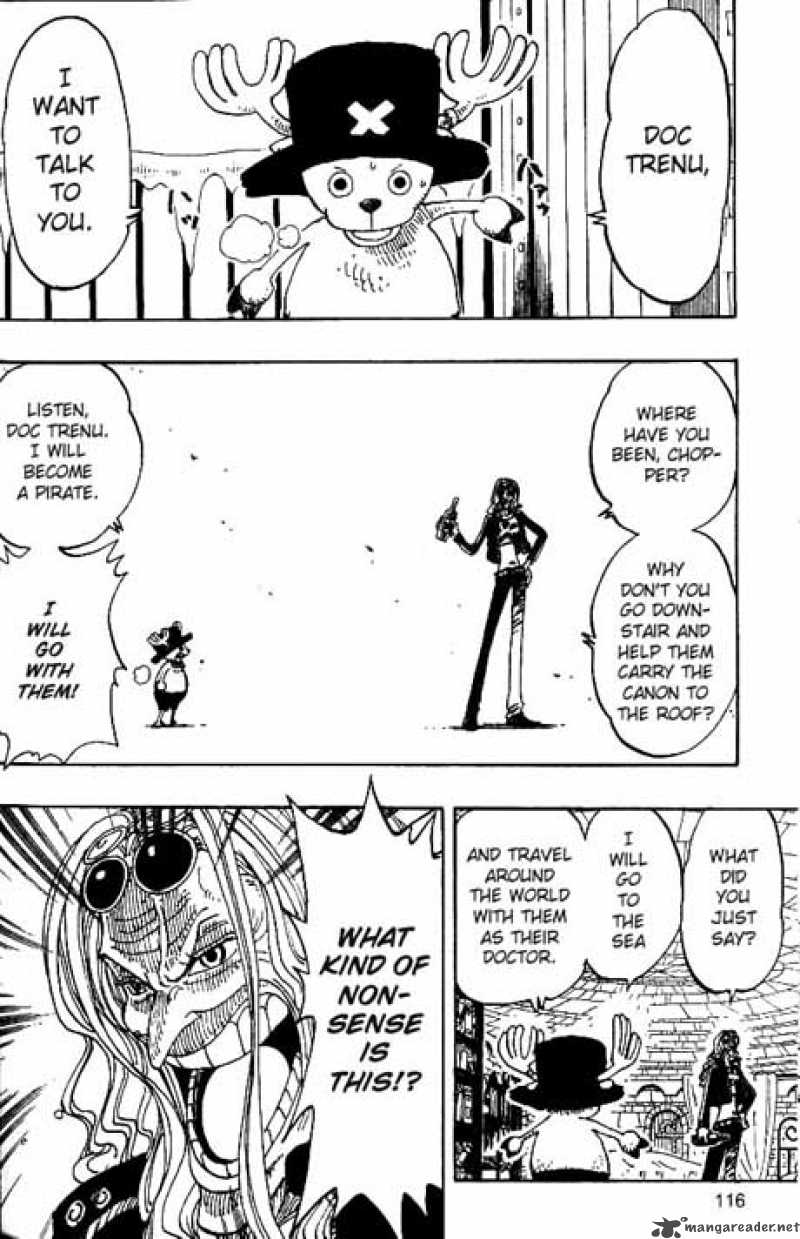 One Piece Manga Chapter 153 page 4 - Hiriluk's Sakura