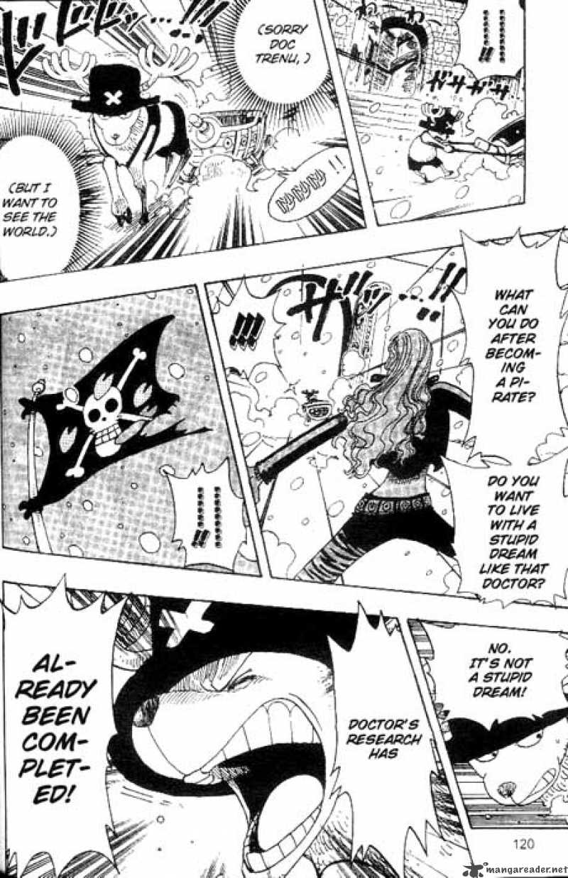 One Piece Manga Chapter 153 page 8 - Hiriluk's Sakura
