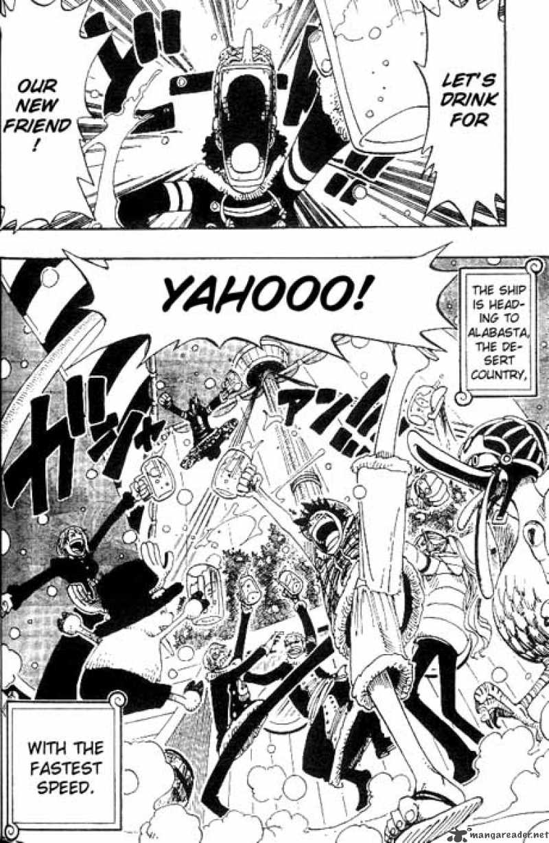 One Piece Manga Chapter 154 page 14 - To Arabasta