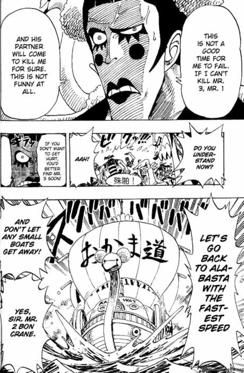 One Piece Manga Chapter 154 page 18 - To Arabasta
