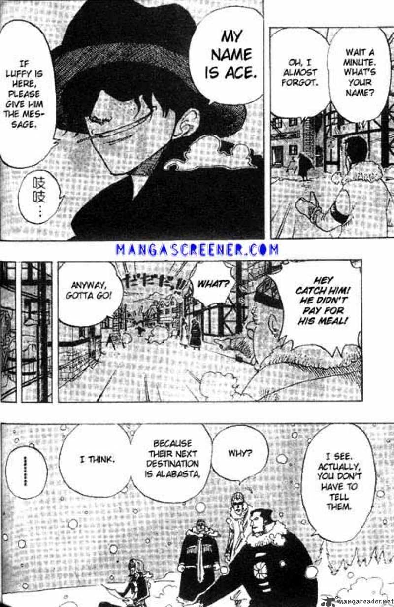 One Piece Manga Chapter 154 page 6 - To Arabasta