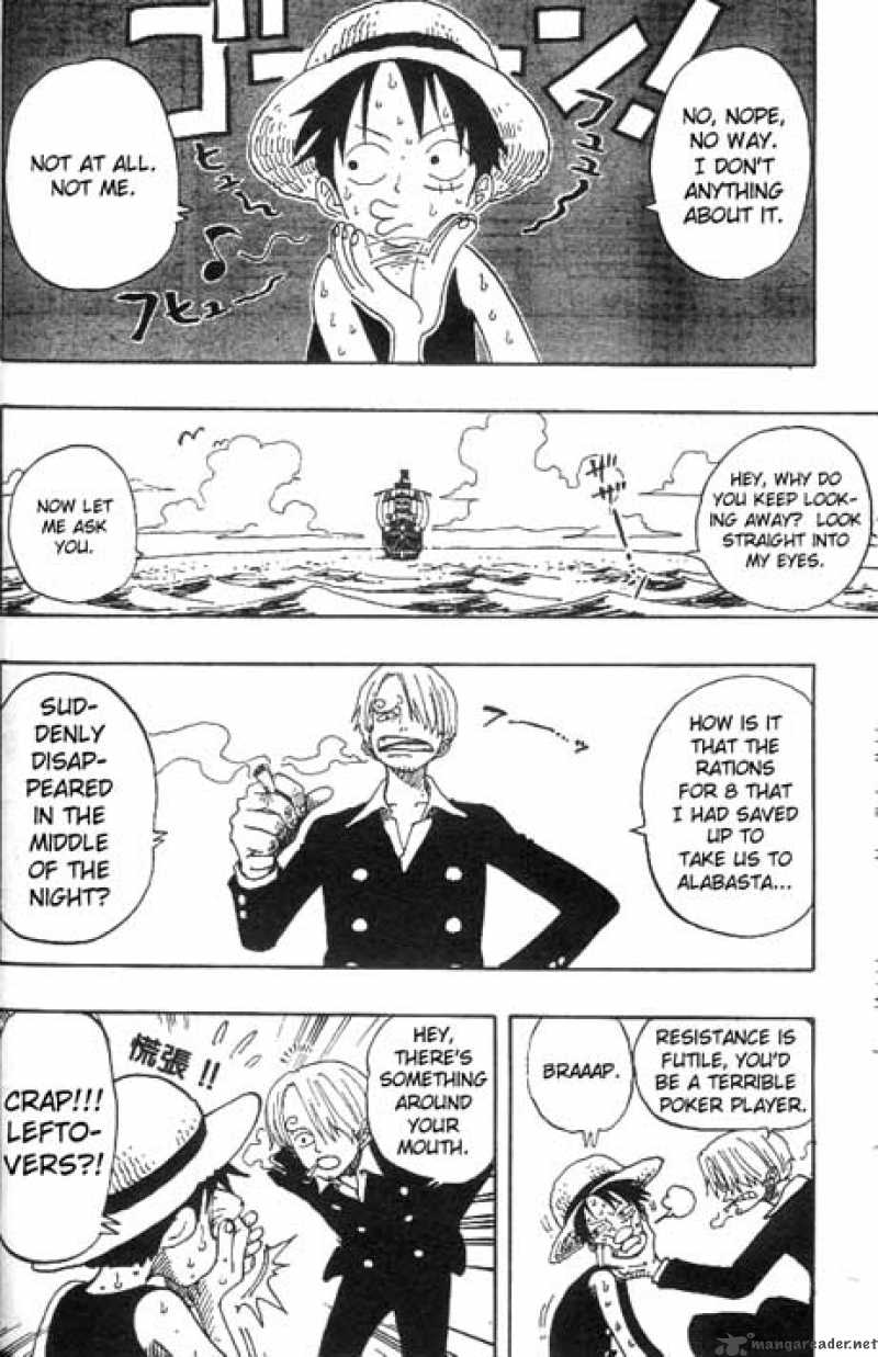 One Piece Manga Chapter 155 page 11 - "Pirate" Sir Crocodile