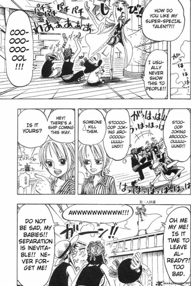 One Piece Manga Chapter 156 page 14 - Okama Weather