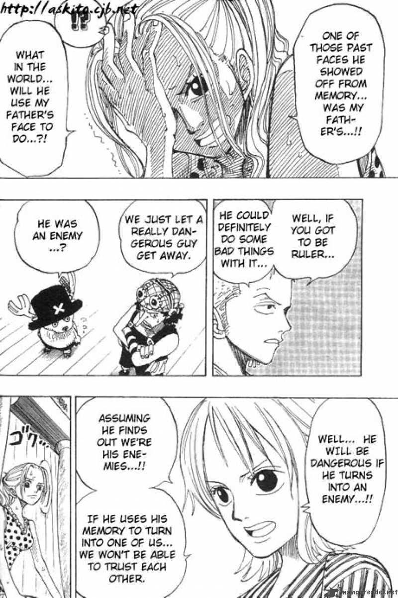 One Piece Manga Chapter 156 page 17 - Okama Weather