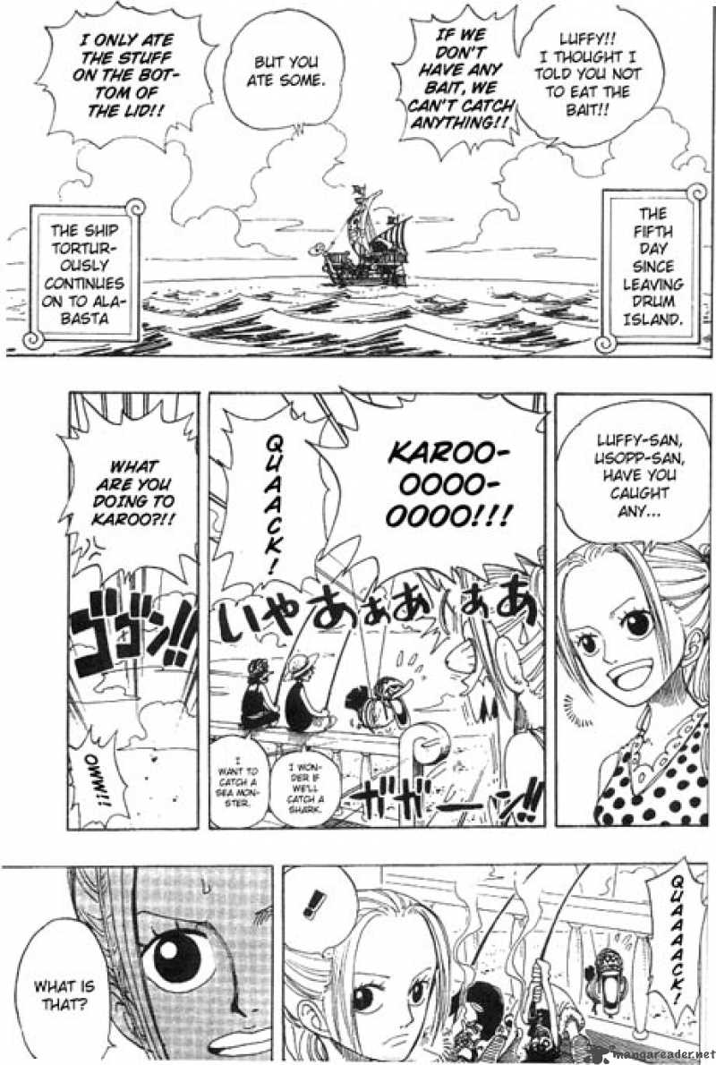 One Piece Manga Chapter 156 page 2 - Okama Weather