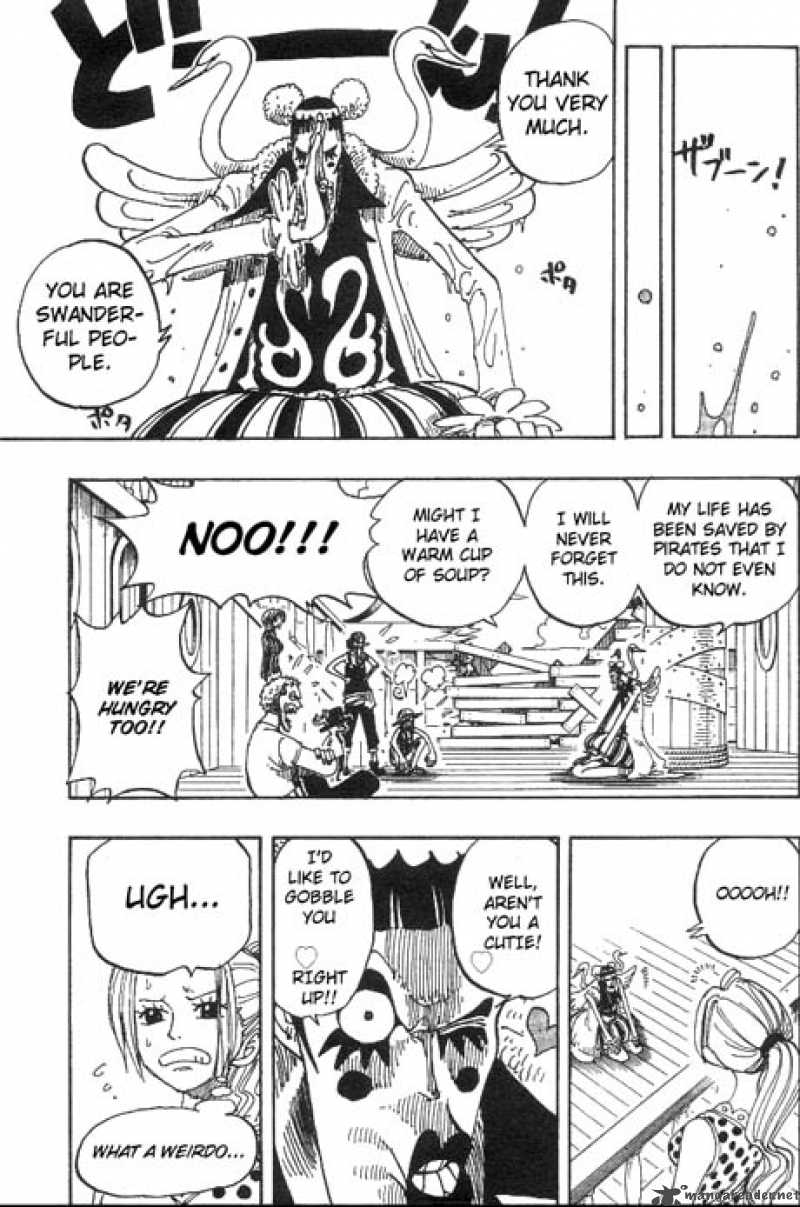 One Piece Manga Chapter 156 page 8 - Okama Weather