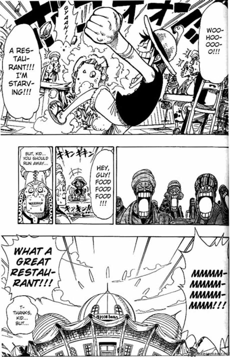 One Piece Manga Chapter 158 page 7 - Landing in Arabasta