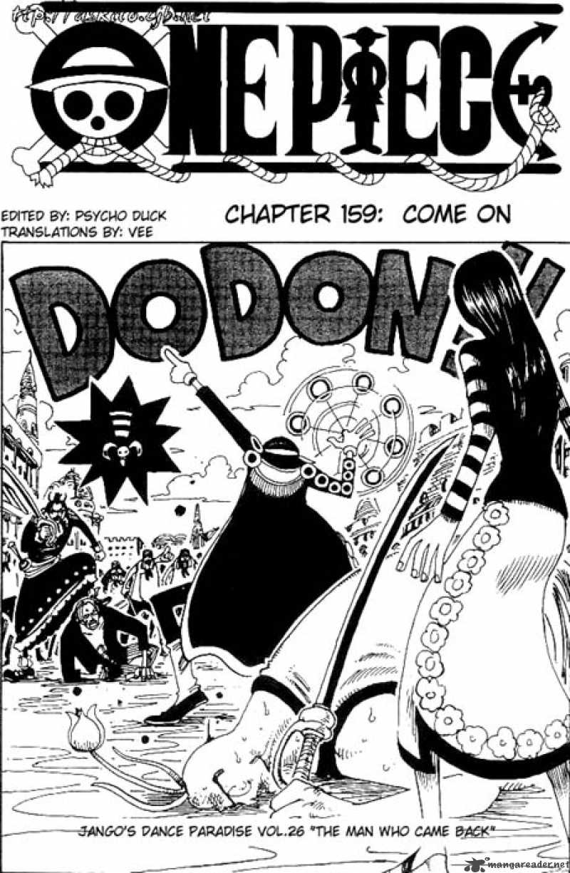 One Piece Manga Chapter 159 page 1 - Come On