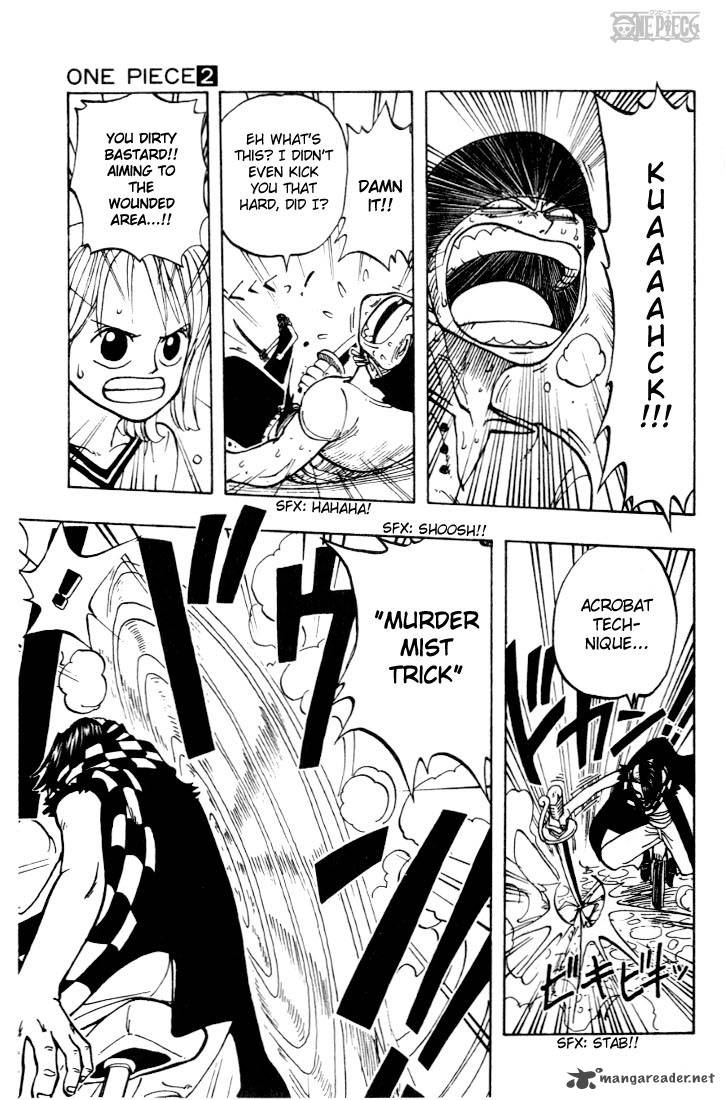 One Piece Manga Chapter 16 page 11 - Versus!! The Buggy Pirates