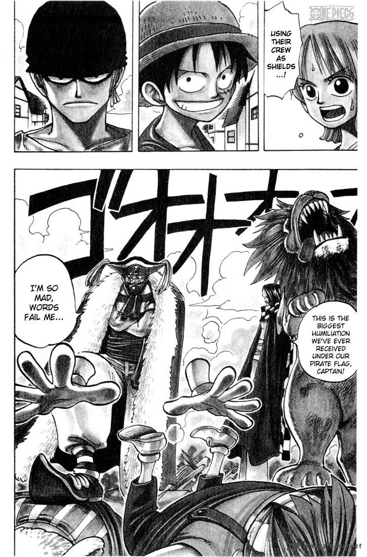 One Piece Manga Chapter 16 page 4 - Versus!! The Buggy Pirates