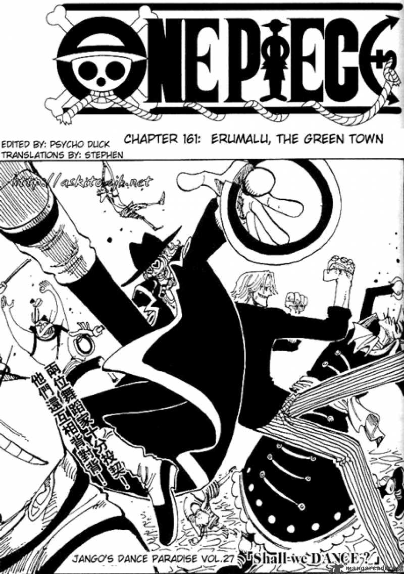 One Piece Manga Chapter 161 page 1 - The Green City Erumalu